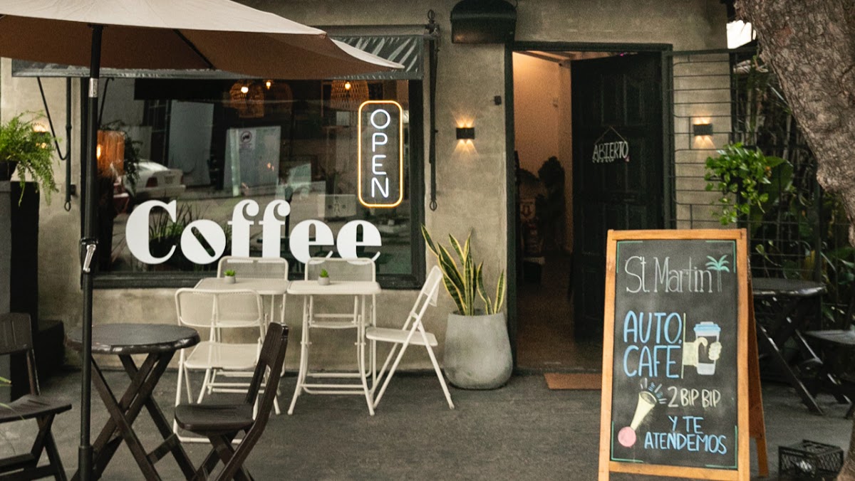 St. Martin cafe